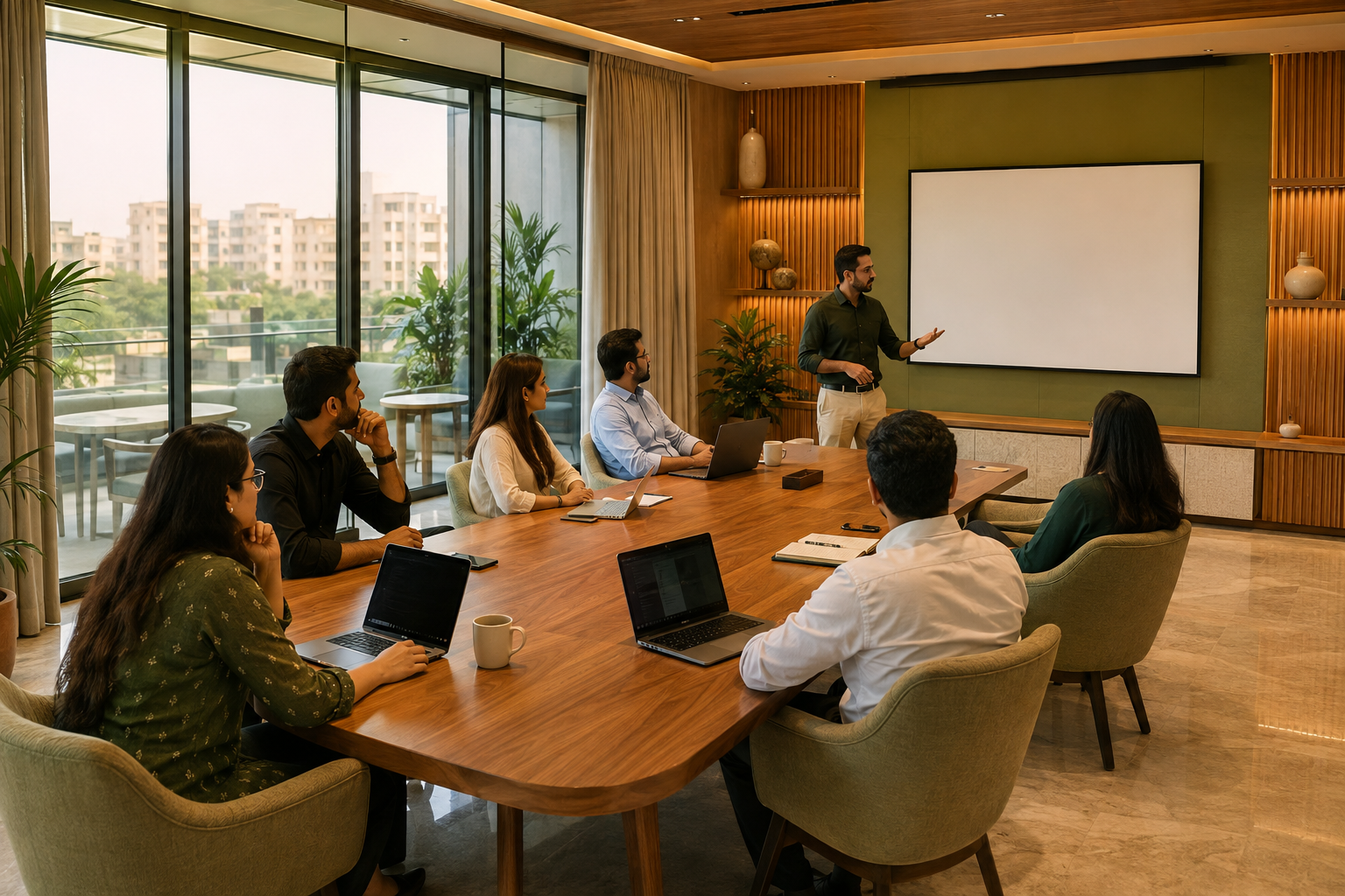 Vital Colabs meeting and presentation space